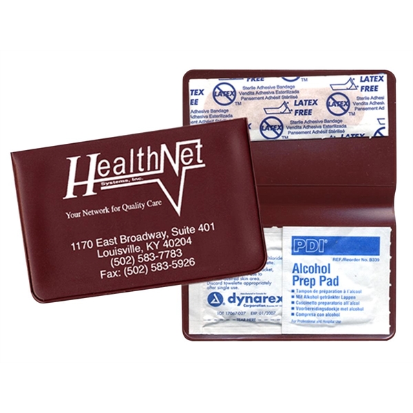 Pocket first aid kit contains 3 bandages, 3/4 inch; 1 alcohol... from ASI 83770 Royal Industries / The Royal Line