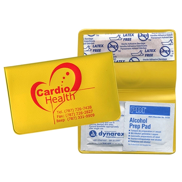 Pocket first aid kit contains 3 bandages, 3/4 inch; 1 alcohol... from ASI 83770 Royal Industries / The Royal Line