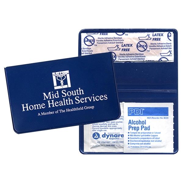 Pocket first aid kit contains 3 bandages, 3/4 inch; 1 alcohol... from ASI 83770 Royal Industries / The Royal Line