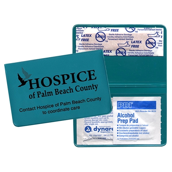 Pocket first aid kit contains 3 bandages, 3/4 inch; 1 alcohol... from ASI 83770 Royal Industries / The Royal Line