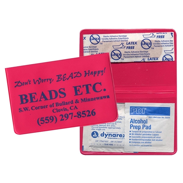 Pocket first aid kit contains 3 bandages, 3/4 inch; 1 alcohol... from ASI 83770 Royal Industries / The Royal Line