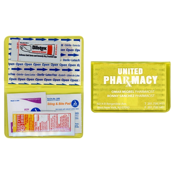 Sun Care Purse in Ultra Vibrant TEK Translucent Vinyl Colors... from ASI 83770 Royal Industries / The Royal Line