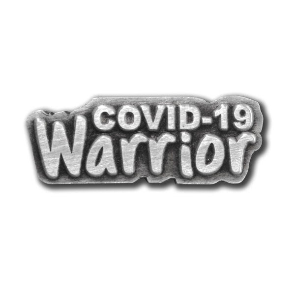Covid-19 Warrior lapel pin. Blank.... from ASI 96235 Wehr Industries Inc