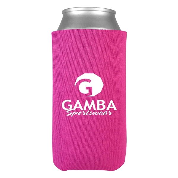 Foam can holder that folds flat... from ASI 61125 Hit Promotional Products / Hit®