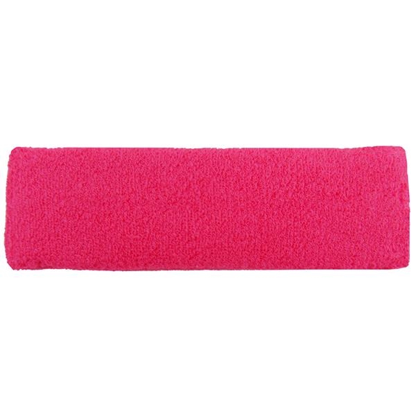 Headband made of cotton/polyester terry with 3/4" button on each side.... from ASI 90160 Suntex Industries