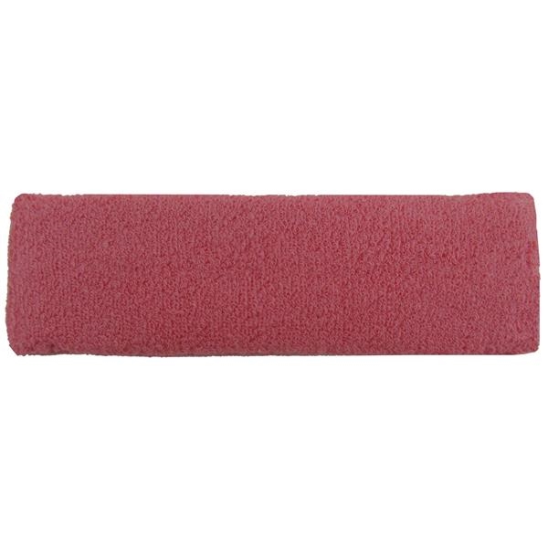 Headband made of cotton/polyester terry with 3/4" button on each side.... from ASI 90160 Suntex Industries