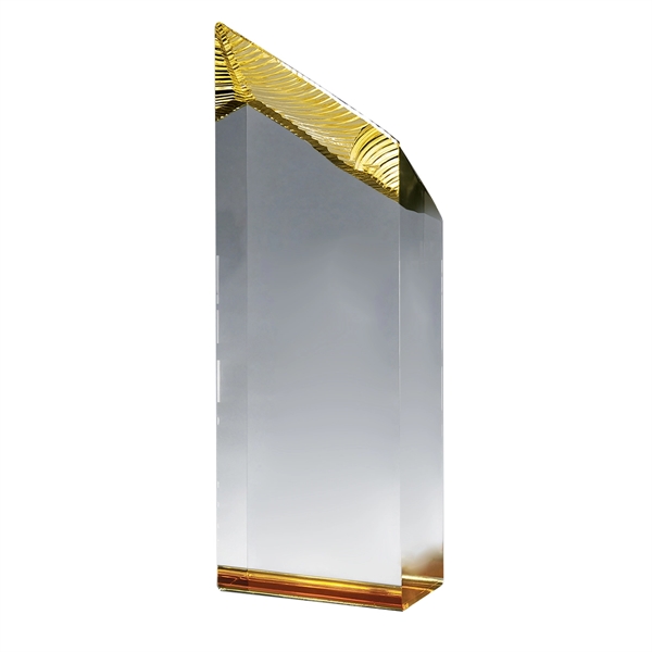 3 1/2" x 10" tower award that's made of lucite acrylic... from ASI 61125 Hit Promotional Products / Hit®