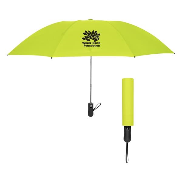 Automatic open umbrella with metal shaft, inverted design and 46" arc... from ASI 61125 Hit Promotional Products / Hit®