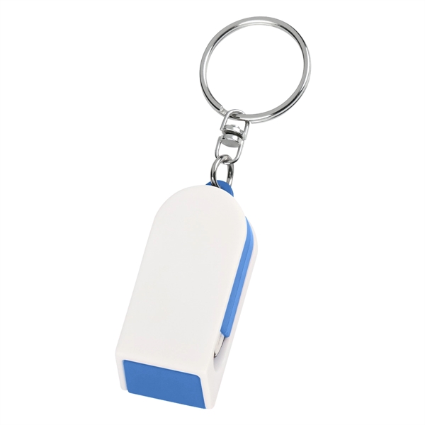 Phone Stand And Screen Cleaner Combo Keychain... from ASI 61125 Hit Promotional Products / Hit®