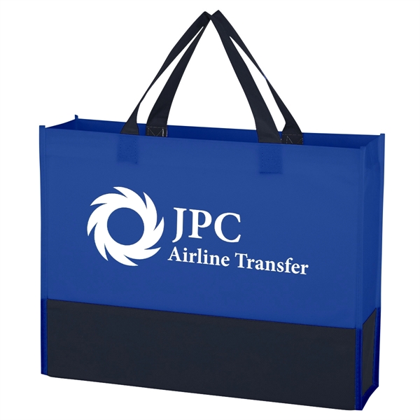 Tote bag made from 80-gram non-woven, water-resistant polypropylene with 13" handles.... from ASI 61125 Hit Promotional Products / Hit®