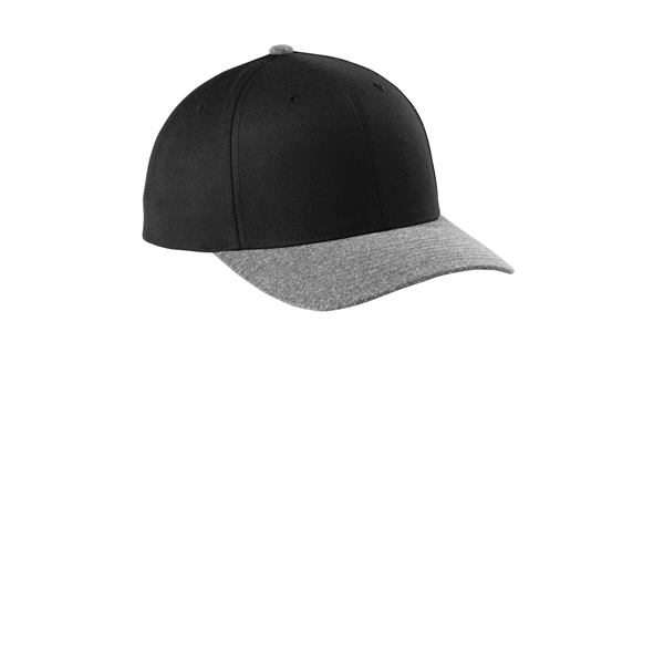 Sport-Tek Yupoong Curve Bill Snapback Cap.... from ASI 84863 SanMar