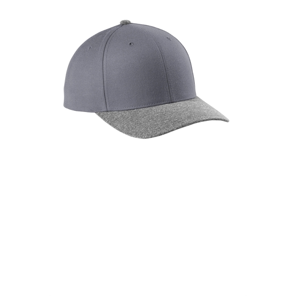 Sport-Tek Yupoong Curve Bill Snapback Cap.... from ASI 84863 SanMar