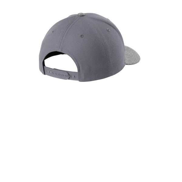 Sport-Tek Yupoong Curve Bill Snapback Cap.... from ASI 84863 SanMar