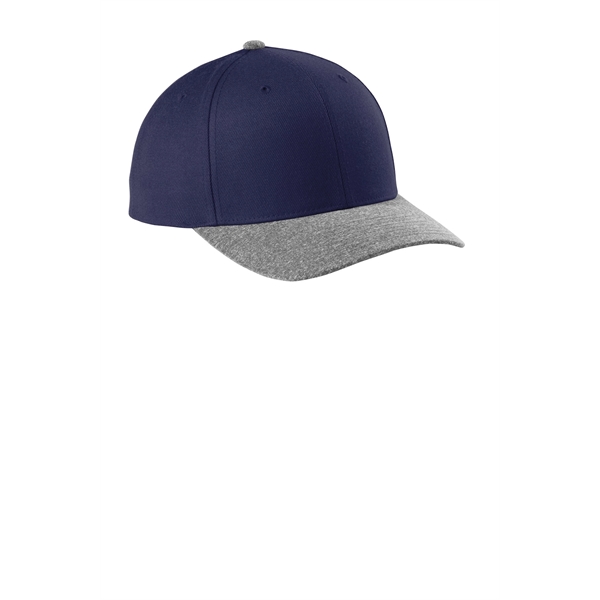 Sport-Tek Yupoong Curve Bill Snapback Cap.... from ASI 84863 SanMar