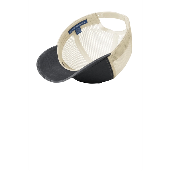 Port Authority Beach Wash Mesh Back Cap.... from ASI 84863 SanMar