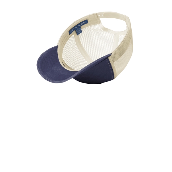 Port Authority Beach Wash Mesh Back Cap.... from ASI 84863 SanMar