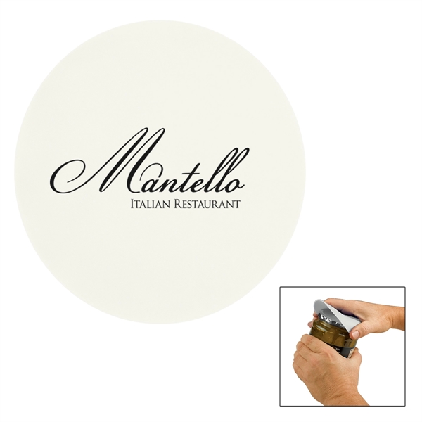 Jar opener made of silicone, measuring 4 7/8", and available in... from ASI 61125 Hit Promotional Products / Hit®