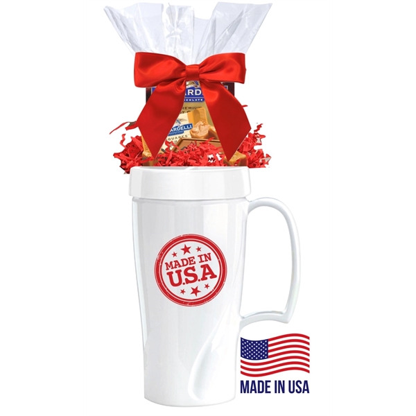 Made in America Tumbler with Cocoa and Chocolate... from ASI 89971 Stuff A Mug