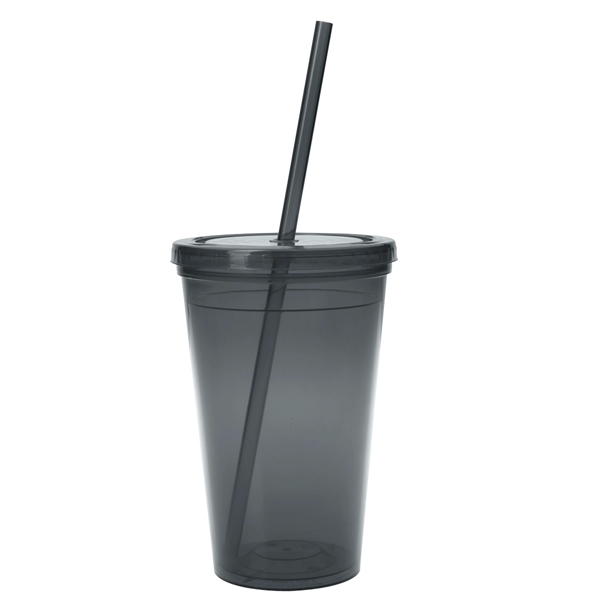 16 Oz. Sunsplash Double Wall Tumbler. Made With Up To 25%... from ASI 61125 Hit Promotional Products / Hit®