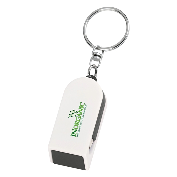Phone Stand And Screen Cleaner Combo Keychain... from ASI 61125 Hit Promotional Products / Hit®