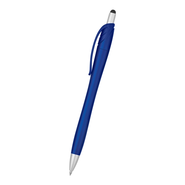 Evolution Stylus Pen.  Plunger Action and Stylus on Top.... from ASI 61125 Hit Promotional Products / Hit®