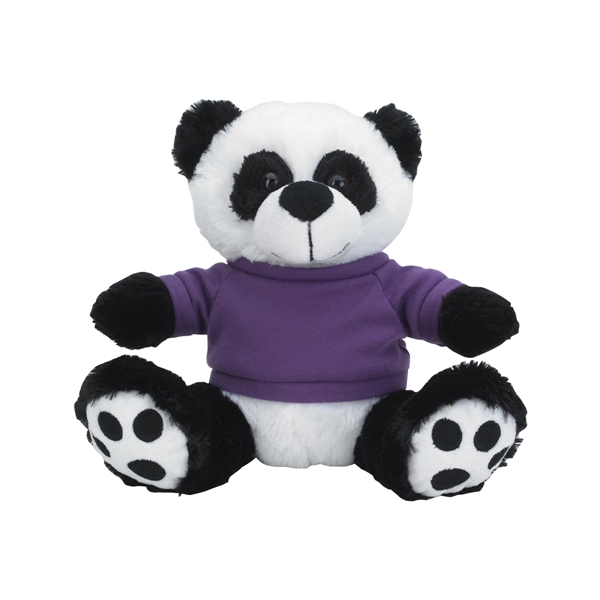 Plush panda with a shirt that comes in fourteen different colors.... from ASI 61125 Hit Promotional Products / Hit®