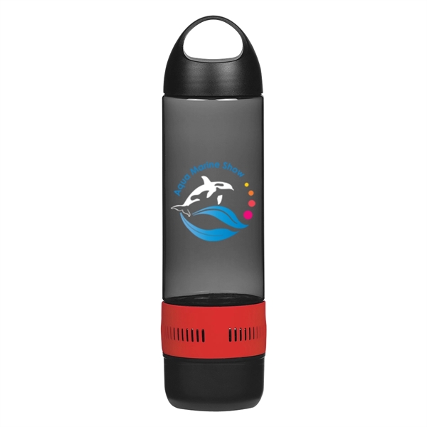 16 oz. impact- and shatter-resistant bottle with wireless speaker.... from ASI 61125 Hit Promotional Products