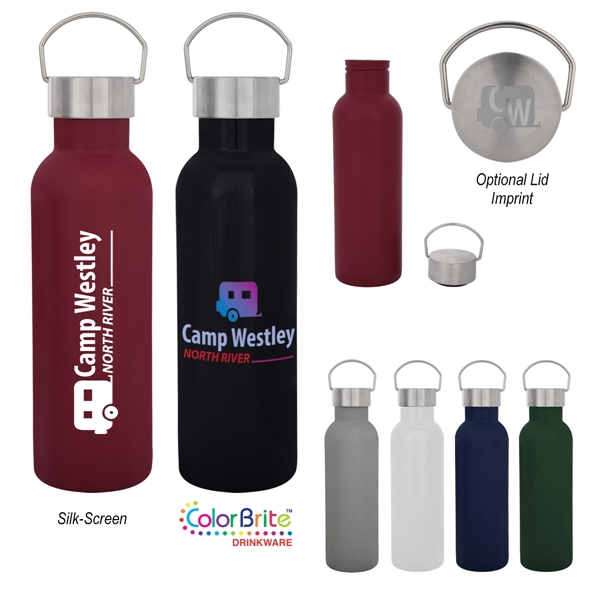 28 oz. Tipton stainless steel bottle for taking a delicious beverage... from ASI 61125 Hit Promotional Products / Hit®