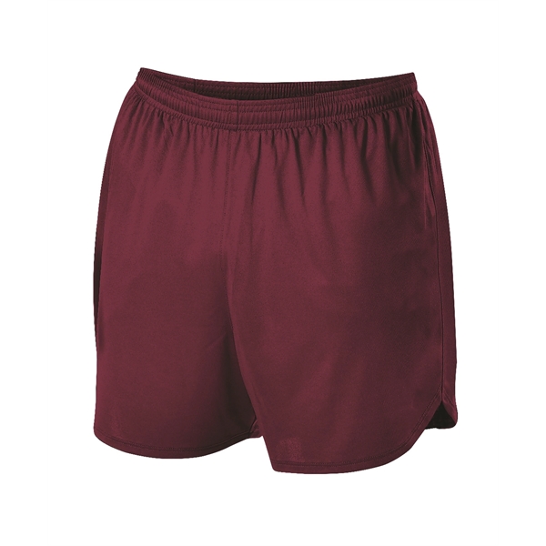 Men's track shorts with v-notch on sides of leg openings for... from ASI 37461 Augusta Sportswear