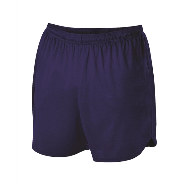 Men's track shorts with v-notch on sides of leg openings for... from ASI 37461 Augusta Sportswear