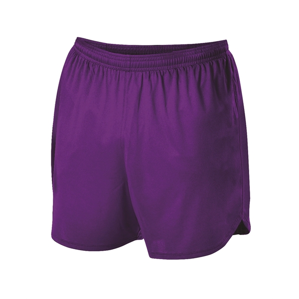 Men's track shorts with v-notch on sides of leg openings for... from ASI 37461 Augusta Sportswear