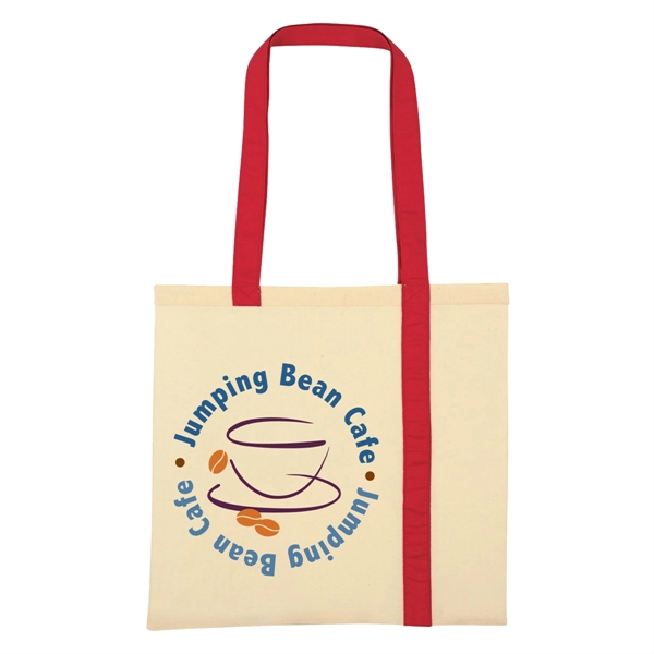 Striped Economy Cotton Canvas Tote.  5 oz. Canvas.  29"... from ASI 61125 Hit Promotional Products / Hit®