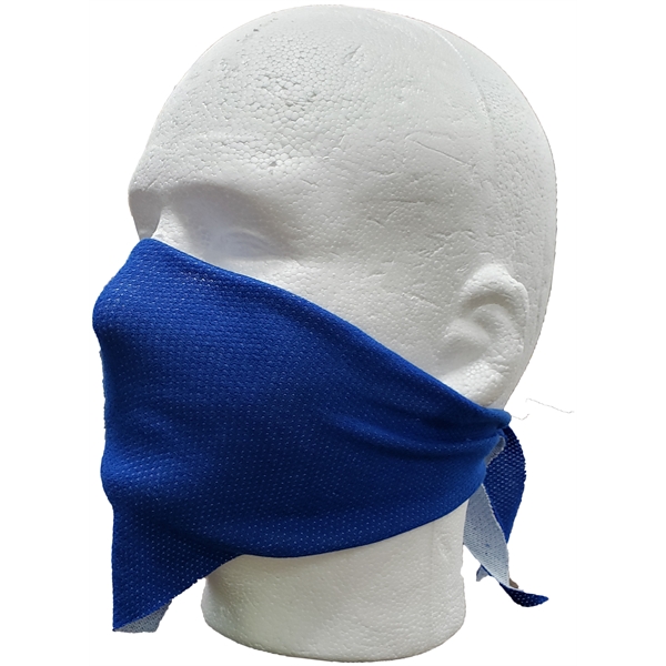 These cut edge triangle bandanna masks stop 98% moisture particles while... from ASI 31260 AdCapitol