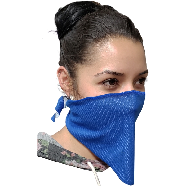 These cut edge triangle bandanna masks stop 98% moisture particles while... from ASI 31260 AdCapitol