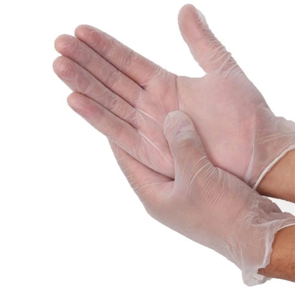 Disposable vinyl gloves; Large size only. FDA  Approved, STOCK IN... from ASI 40544 Binaco / Binaline