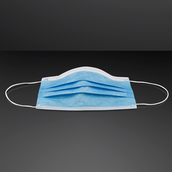 Disposable Blue Face Mask for Daily Use; Blank Pricing... from ASI 34194 ALightPromos