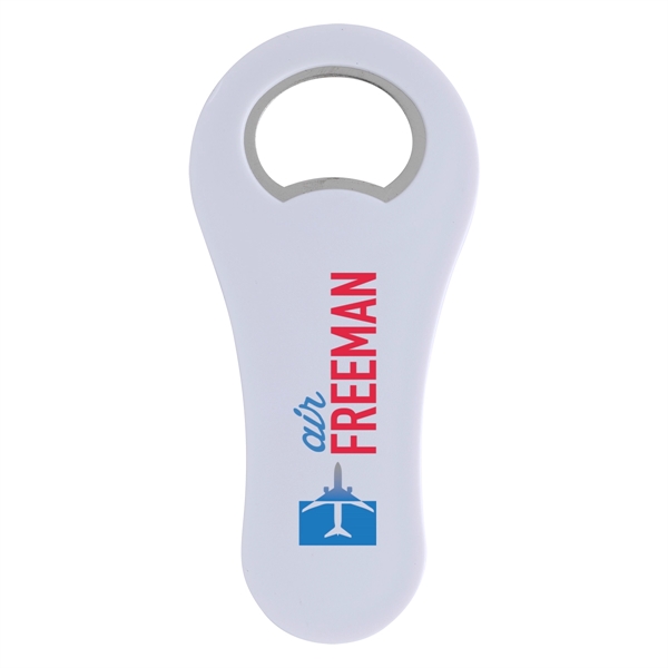 Metal bottle opener measuring 2" x 4" and available in five... from ASI 61125 Hit Promotional Products / Hit®