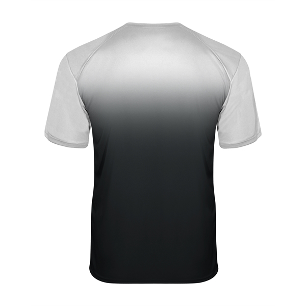 Ombre tee with sublimated front and back body, Badger sport paneled... from ASI 37461 Augusta Sportswear