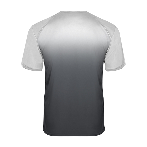 Ombre tee with sublimated front and back body, Badger sport paneled... from ASI 37461 Augusta Sportswear