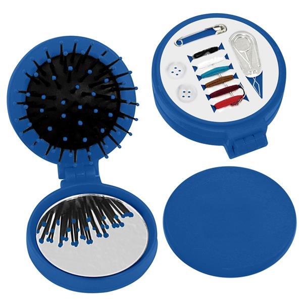 3 in 1 sewing kit, high impact plastic with shatter resistant,... from ASI 61125 Hit Promotional Products
