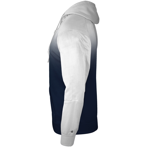 Hooded sweatshirt with 100% Sublimated Polyester moisture management/antimicrobial fabric hood lining.... from ASI 37461 Augusta Sportswear