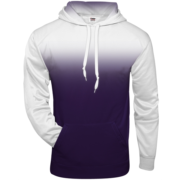 Hooded sweatshirt with 100% Sublimated Polyester moisture management/antimicrobial fabric hood lining.... from ASI 37461 Augusta Sportswear