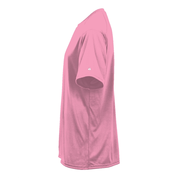 T-shirt with sport paneled shoulder for maximum movement, Double-needle hem, Self-fabric... from ASI 37461 Augusta Sportswear