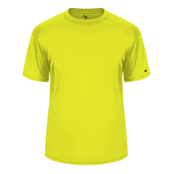 T-shirt with sport paneled shoulder for maximum movement, Double-needle hem, Self-fabric... from ASI 37461 Augusta Sportswear