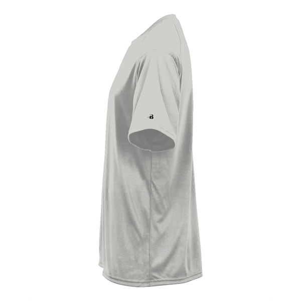 T-shirt with sport paneled shoulder for maximum movement, Double-needle hem, Self-fabric... from ASI 37461 Augusta Sportswear