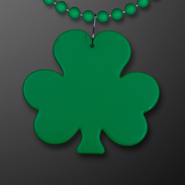 Cheap Logoed Green Shamrock Medallions (Non Light-Up item)... from ASI 34194 ALightPromos / Alight Promotional Products