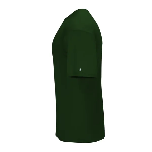 Youth tee with Sport paneled shoulder for maximum movement, self-fabric collar,... from ASI 37461 Augusta Sportswear