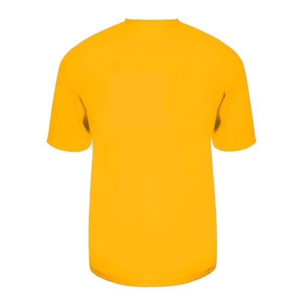 Youth tee with Sport paneled shoulder for maximum movement, self-fabric collar,... from ASI 37461 Augusta Sportswear