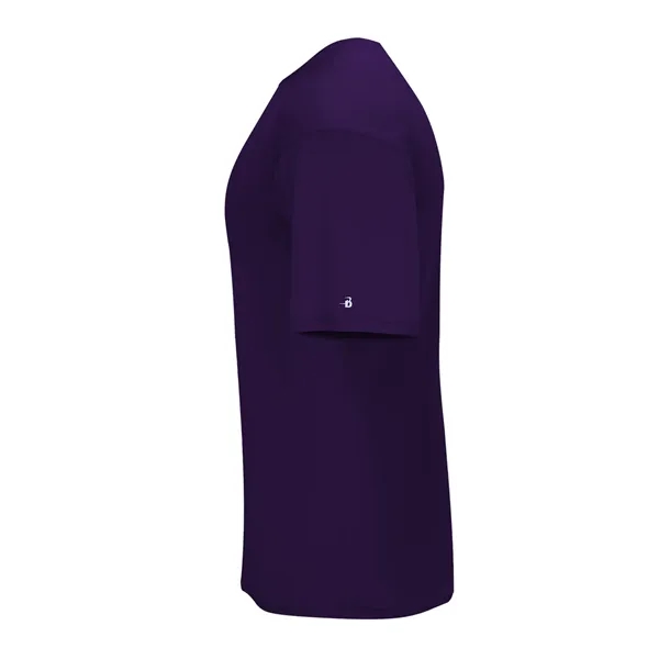 Youth tee with Sport paneled shoulder for maximum movement, self-fabric collar,... from ASI 37461 Augusta Sportswear