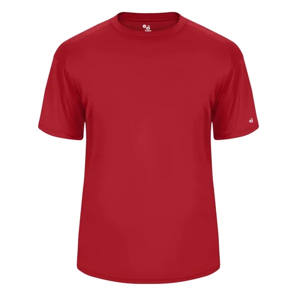 Youth tee with Sport paneled shoulder for maximum movement, self-fabric collar,... from ASI 37461 Augusta Sportswear